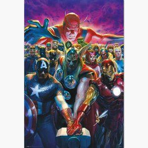 Αφίσες Marvel, Dc, Super Heroes - Marvel Avengers by Alex Ross