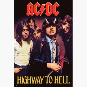 Αφίσες Μουσικής Heavy Metal, Rock - AC/DC Highway To Hell