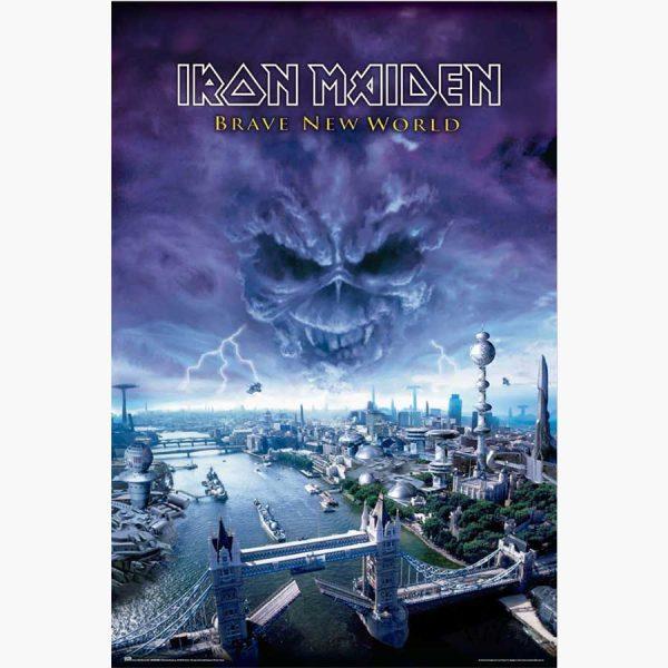 Αφίσες Μουσικής Heavy Metal, Rock - Iron Maiden, Brave New World