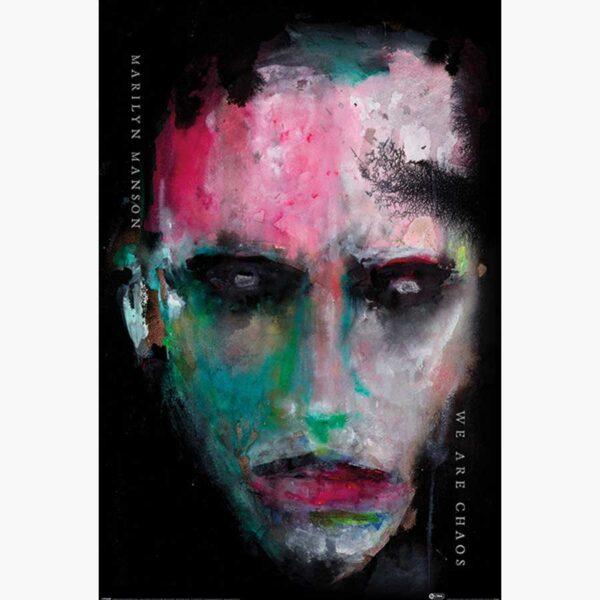 Αφίσες Μουσικής Heavy Metal, Rock - Marilyn Manson (We Are Chaos)