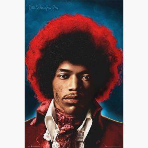 Αφίσες Μουσικής Old Bands & Singers - Jimy Hendrix, Both sides of the Sky