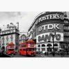 Αφίσες Τοπία, Πόλεις - London, Piccadilly Circus Red Buses