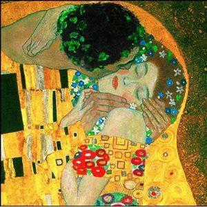 Αντίγραφα Ξένων Ζωγράφων - Gustav Klimt - Il bacio (particolare)