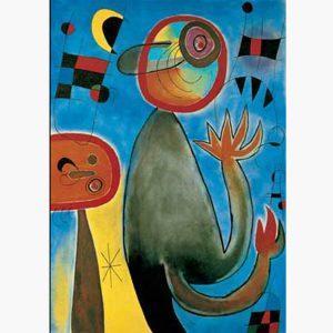 Αντίγραφα Ξένων Ζωγράφων - Joan Miro - Les Echelles En Rou De Feu