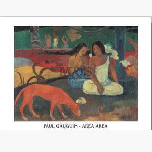 Αντίγραφα Ξένων Ζωγράφων - Paul Gaugin - Area Area