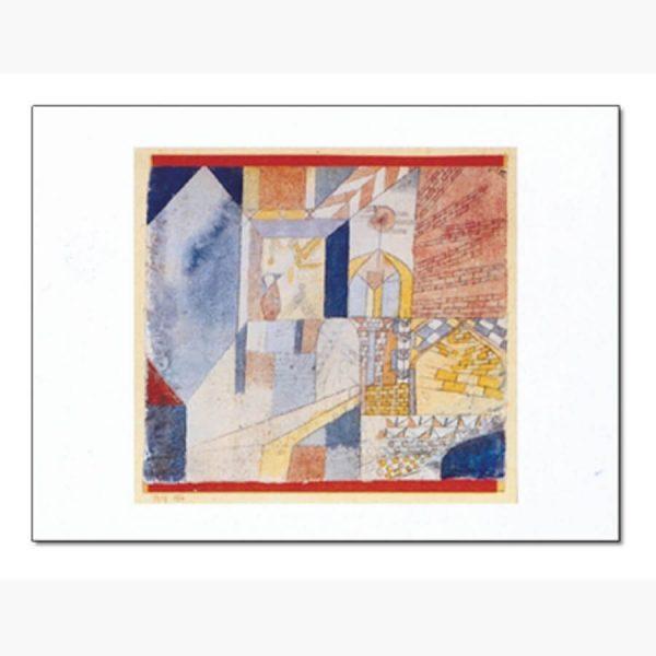 Αντίγραφα Ξένων Ζωγράφων - Paul Klee - Abstraction Mit Dem Krug