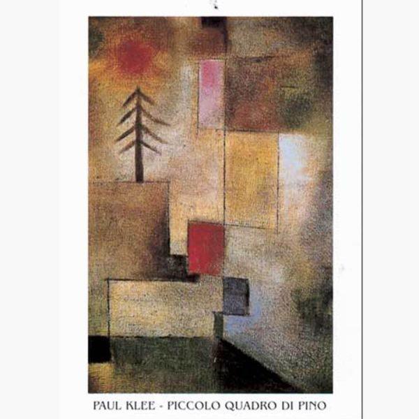 Αντίγραφα Ξένων Ζωγράφων - Paul Klee - Piccolo Quadro Di Pino