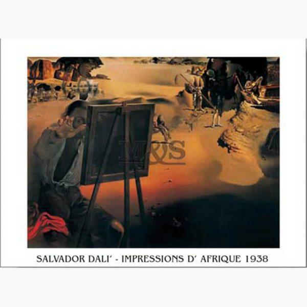 Αντίγραφα Ξένων Ζωγράφων - Salvador Dali - Impressions D Afrique