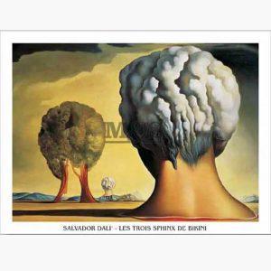 Αντίγραφα Ξένων Ζωγράφων - Salvador Dali - Les Trois Sphinx De Bikini