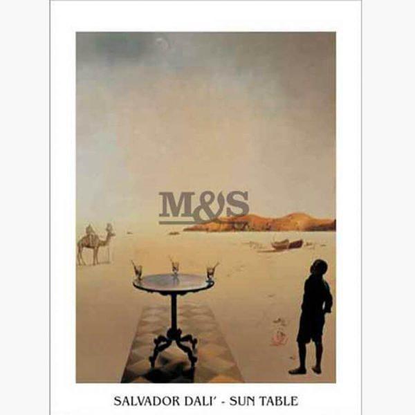 Αντίγραφα Ξένων Ζωγράφων - Salvador Dali - Sun Table