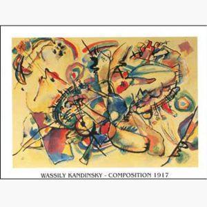 Αντίγραφα Ξένων Ζωγράφων - Kandinsky - SANS TITRE 1915-17