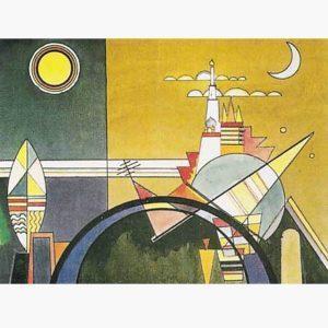 Αντίγραφα Ξένων Ζωγράφων - Kandinsky - LA GRANDE TORRE DI KIEV