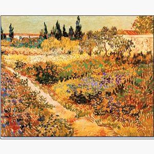 Αντίγραφα Ξένων Ζωγράφων - Vincent van Gogh - Giardino fiorito