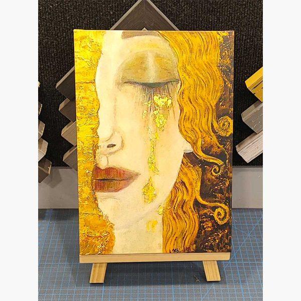 Καμβάς - Gustav Klimt, Freya's Golden Tears