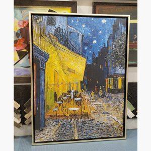 Καμβάς - Vincent Van Gogh, Cafe Terrace At Night (Selected Artworks)