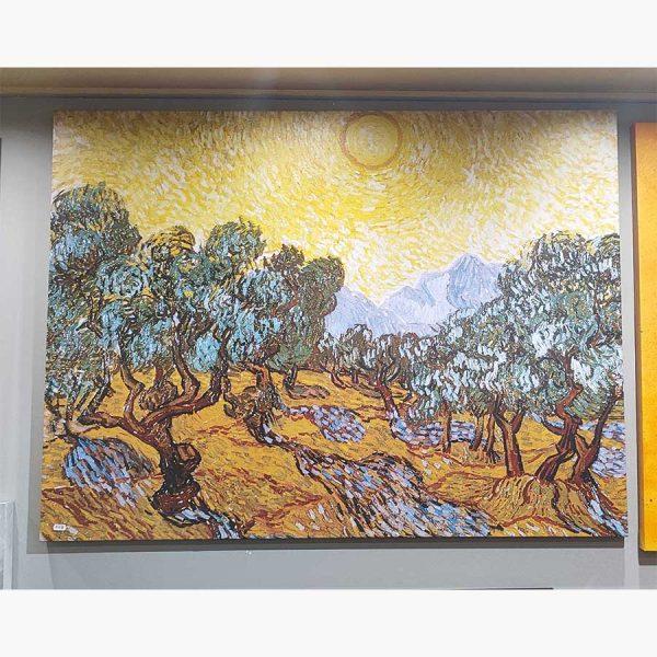 Καμβάς - Vincent Van Gogh, Olive Trees (Selected Artworks)