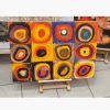 Κανβάς - Wassily Kandinsky, Squares with Concentric Circles (Selected Artworks)