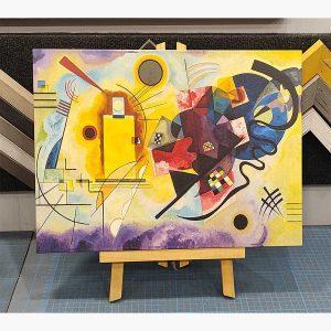 Καμβάς - Wassily Kandinsky, Yellow, Red and Blue (Selected Artworks)