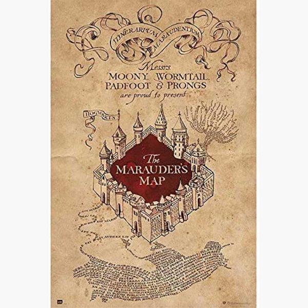 Κινηματογραφικές Αφίσες - Harry Potter, The Marauders Map