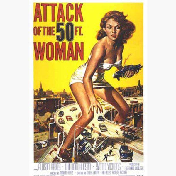 Κινηματογραφικές Αφίσες - Attack of the 50ft Woman