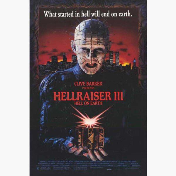 Κινηματογραφικές Αφίσες - Hellraiser III, Hell on Earth