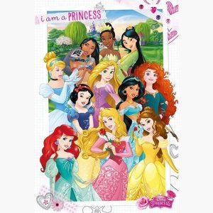 Παιδικές Αφίσες - Disney Princess, I am a Princess