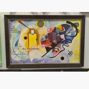 Πίνακας - Σαγρέ, Wassily kandinsky, Yellow, Red and Blue